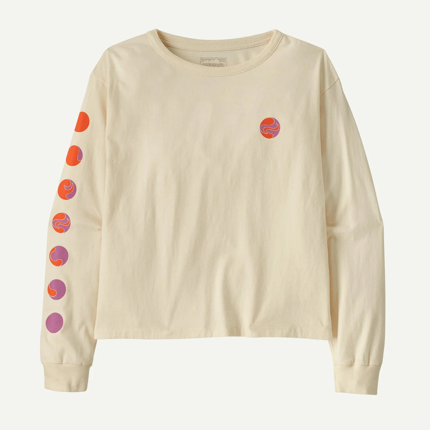 W's Long-Sleeved Earth Flow Easy-Cut Organic T-Shirt