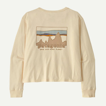 W's Long-Sleeved '73 Skyline Easy-Cut Organic T-Shirt