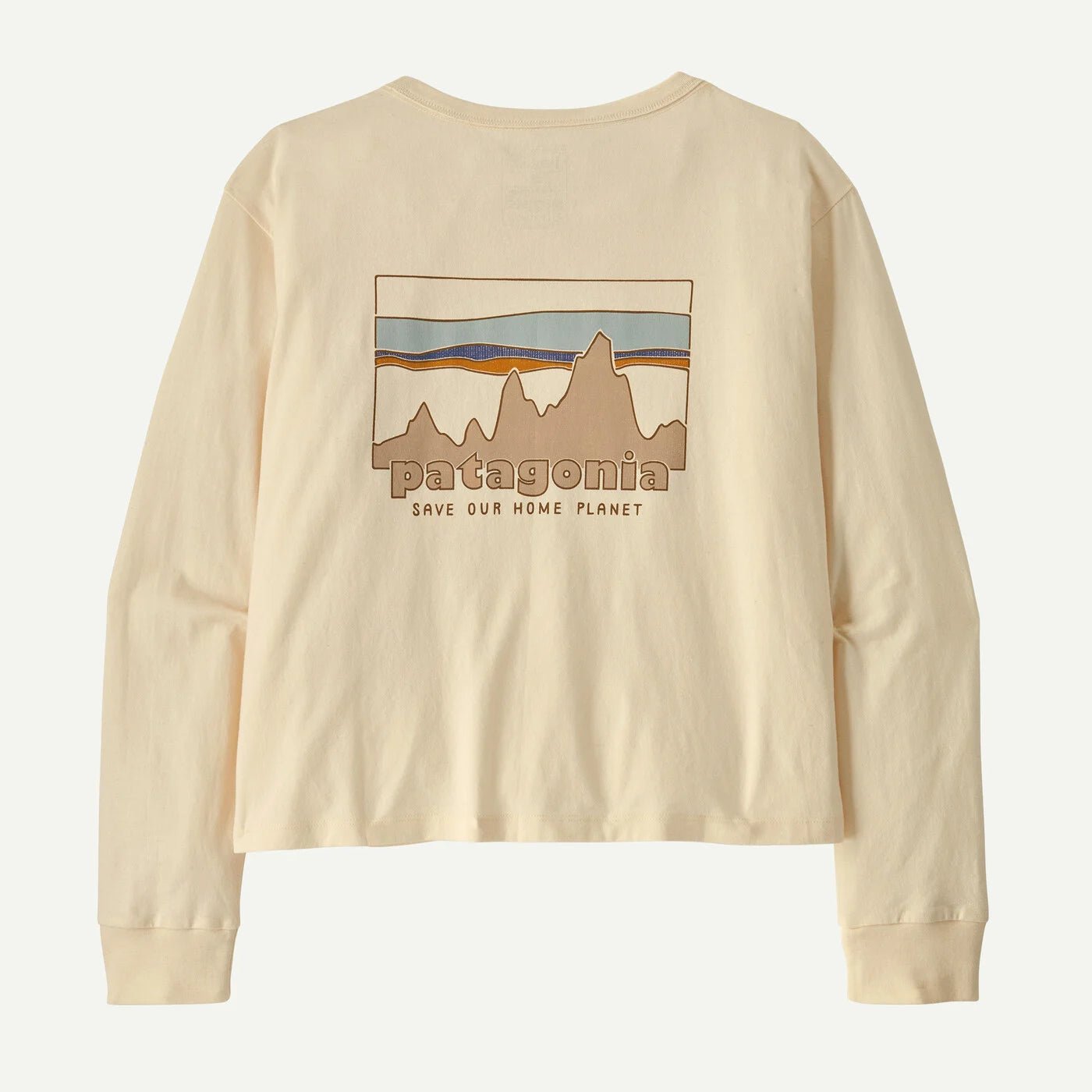 W's Long-Sleeved '73 Skyline Easy-Cut Organic T-Shirt