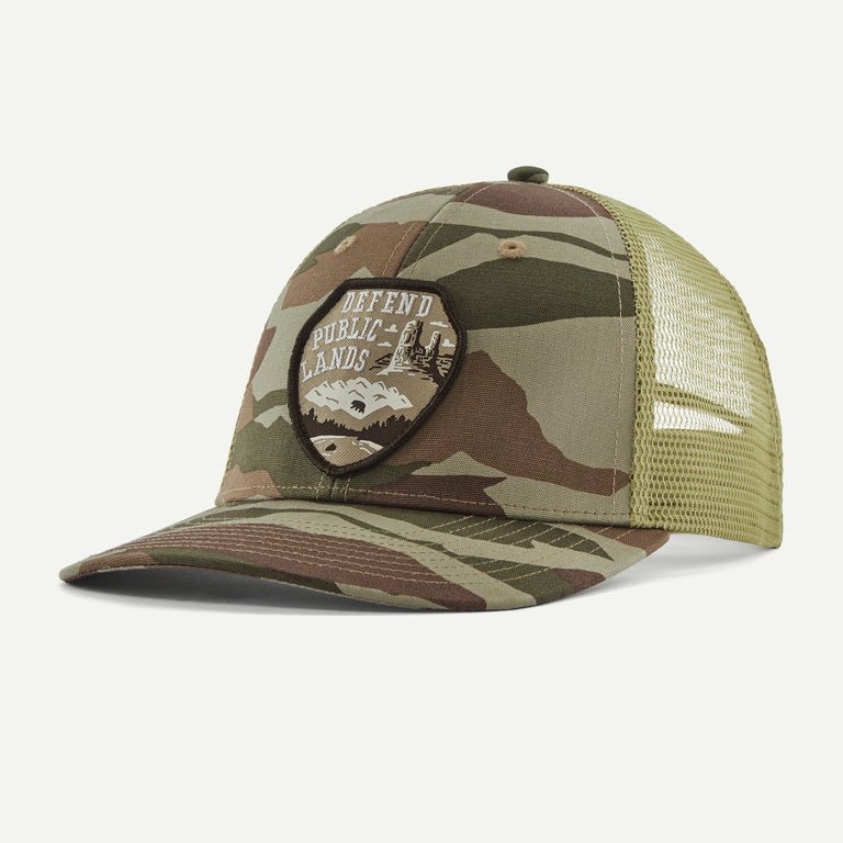 Defend Public Lands LoPro Trucker Hat - Groupe Montagne Explore