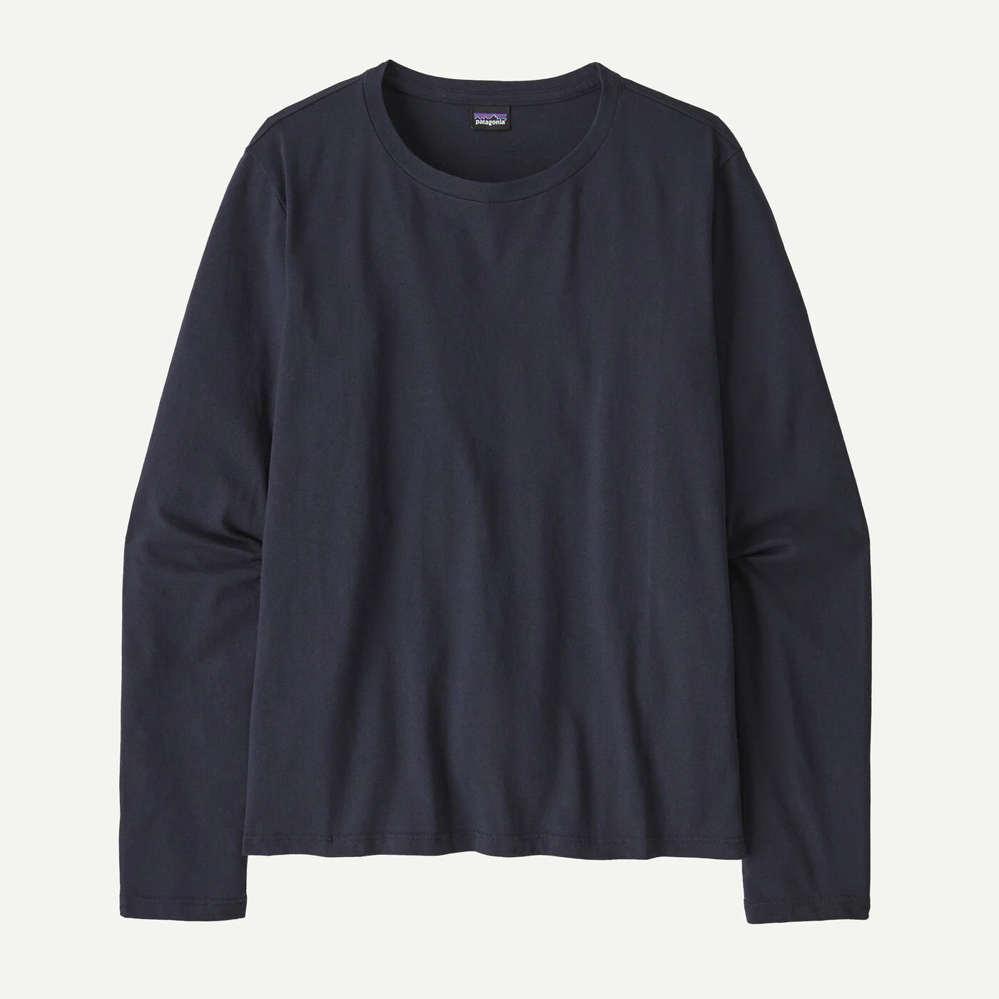 W's Long - Sleeved Regenerative Organic Certified Cotton Tee - Groupe Montagne Explore