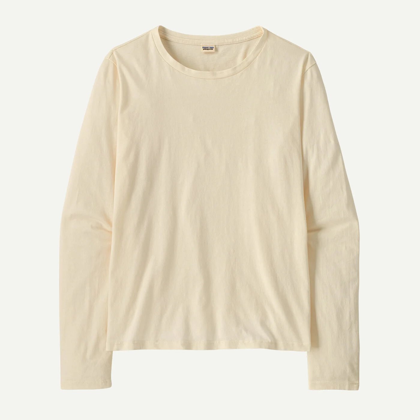 W's Long - Sleeved Regenerative Organic Certified Cotton Tee - Groupe Montagne Explore