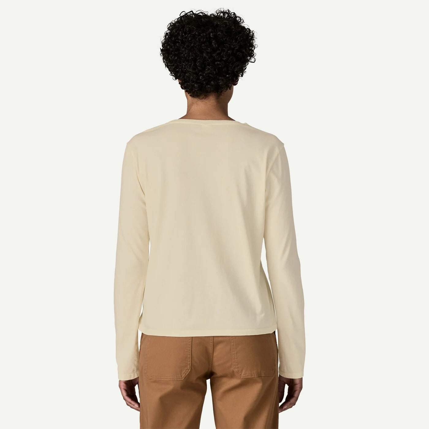 W's Long - Sleeved Regenerative Organic Certified Cotton Tee - Groupe Montagne Explore