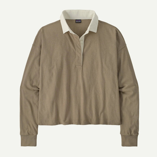 W's Long - Sleeved Rugby Shirt - Groupe Montagne Explore