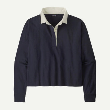 W's Long - Sleeved Rugby Shirt - Groupe Montagne Explore