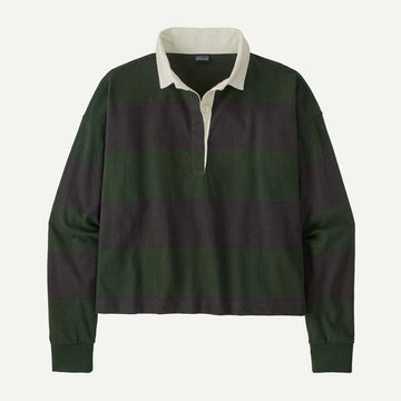 W's Long - Sleeved Rugby Shirt - Groupe Montagne Explore