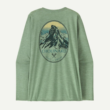 W's Long - Sleeved Capilene Cool Daily Graphic Shirt - Lands - Groupe Montagne Explore
