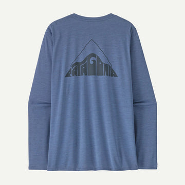 W's Long - Sleeved Capilene Cool Daily Graphic Shirt - Lands - Groupe Montagne Explore