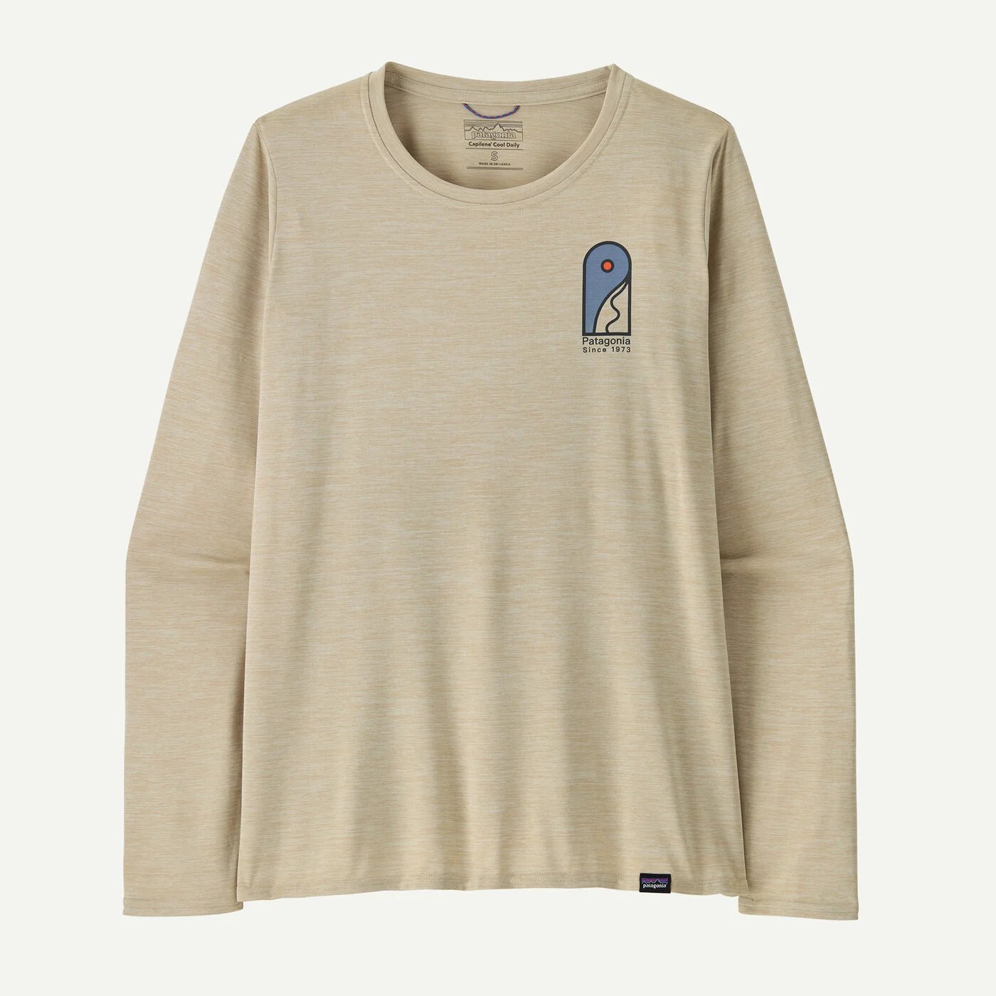 W's Long - Sleeved Capilene Cool Daily Graphic Shirt - Lands - Groupe Montagne Explore