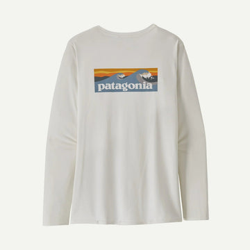 W's Long-Sleeved Capilene Cool Daily Graphic Shirt - Waters