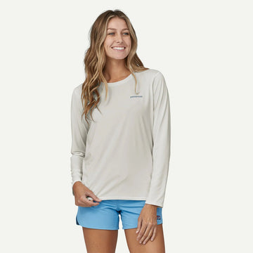 W's Long-Sleeved Capilene Cool Daily Graphic Shirt - Waters