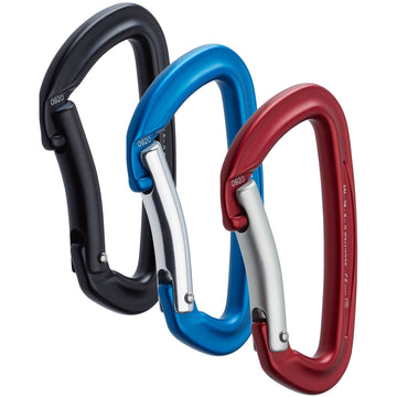 NRS Sliq Bent Gate Carabiner - Groupe Montagne Explore