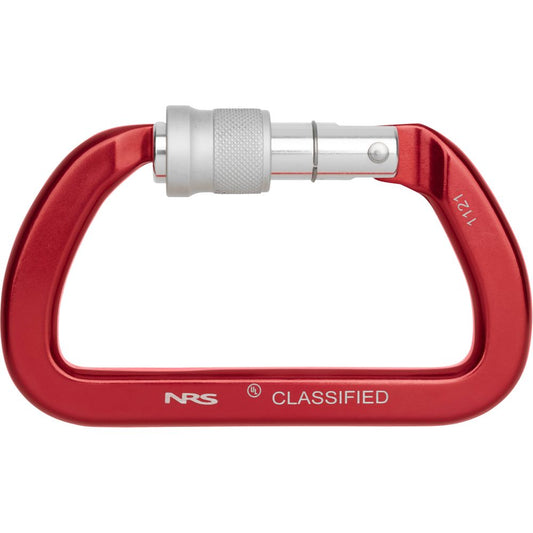 NRS NFPA G - Rated Master - D Screw Lock Carabiner - Groupe Montagne Explore