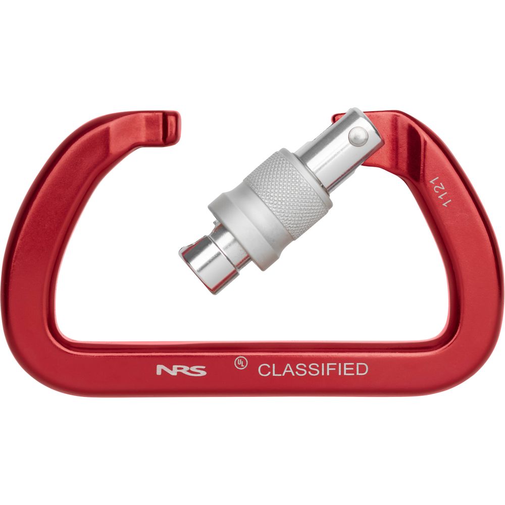 NRS NFPA G - Rated Master - D Screw Lock Carabiner - Groupe Montagne Explore