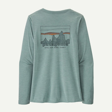 W's Long-Sleeved Capilene Cool Daily Graphic Shirt