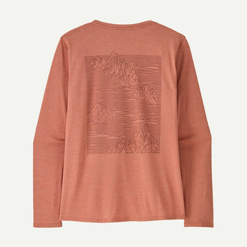 W's Long-Sleeved Capilene Cool Daily Graphic Shirt