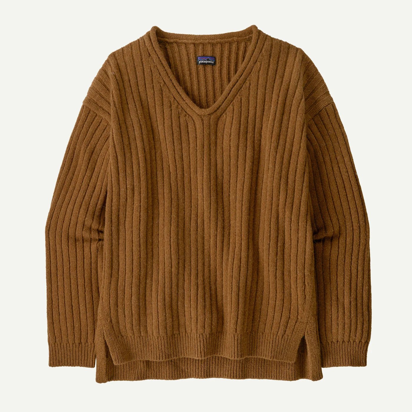 W's Recycled Wool - Blend V - Neck Sweater - Groupe Montagne Explore