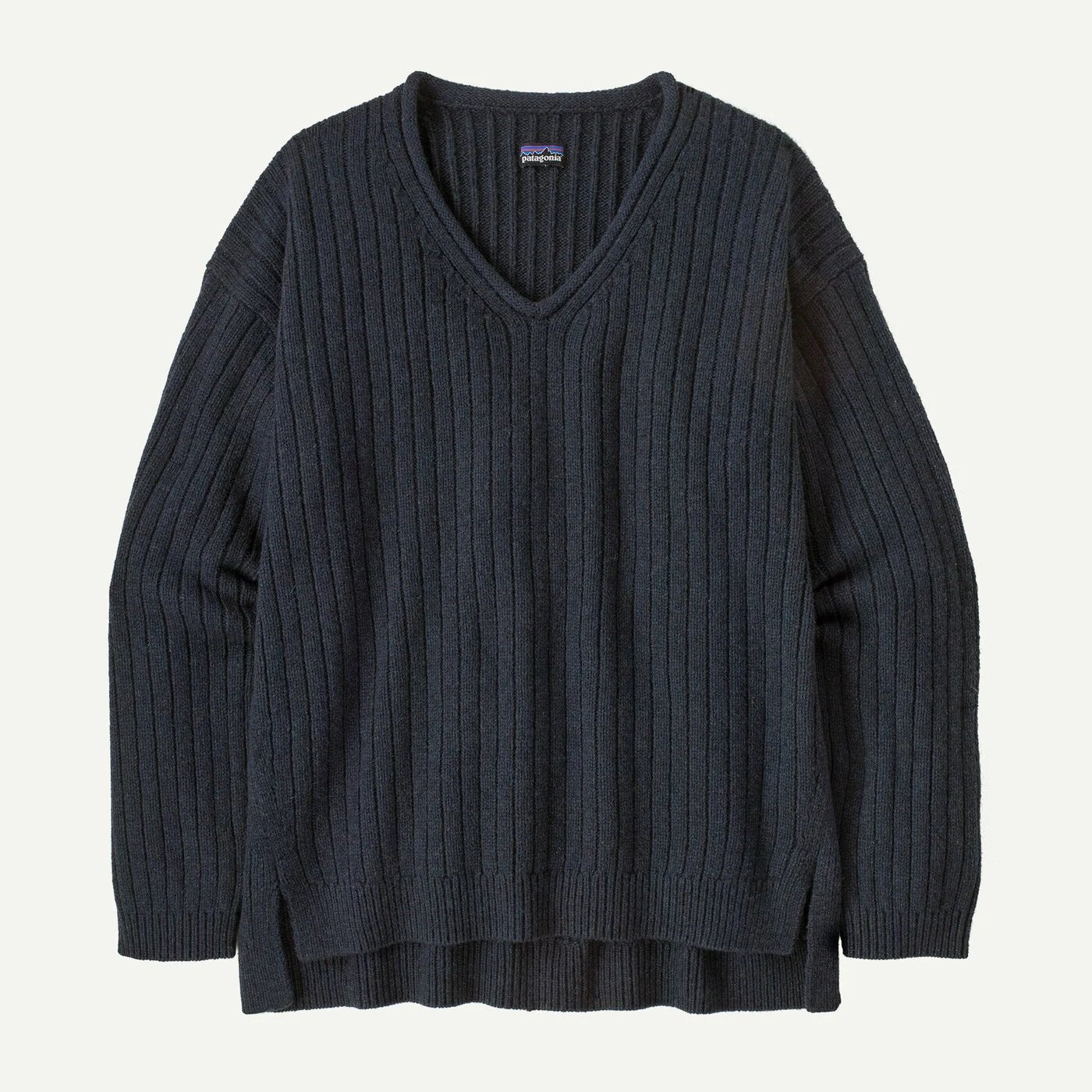 W's Recycled Wool - Blend V - Neck Sweater - Groupe Montagne Explore