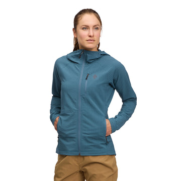 Women's Coefficient Storm Full Zip Hoody - Groupe Montagne Explore