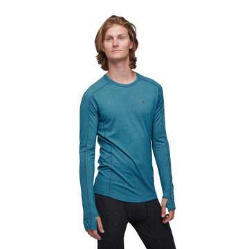 Men's Solution 150 Merino Base Crew - Groupe Montagne Explore