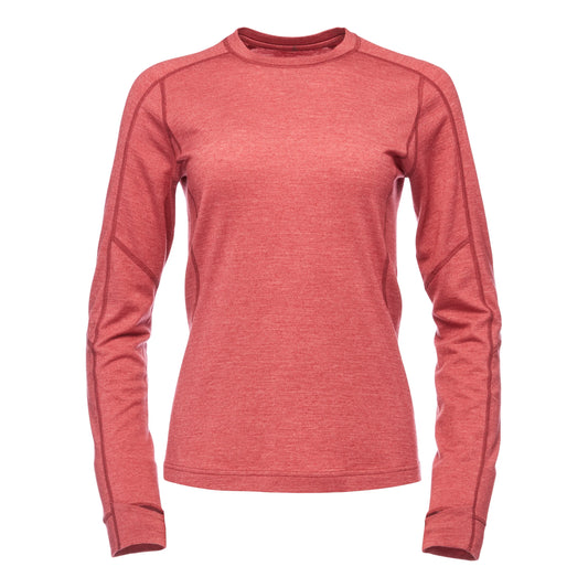 Women's Solution 150 Merino Base Crew - Groupe Montagne Explore