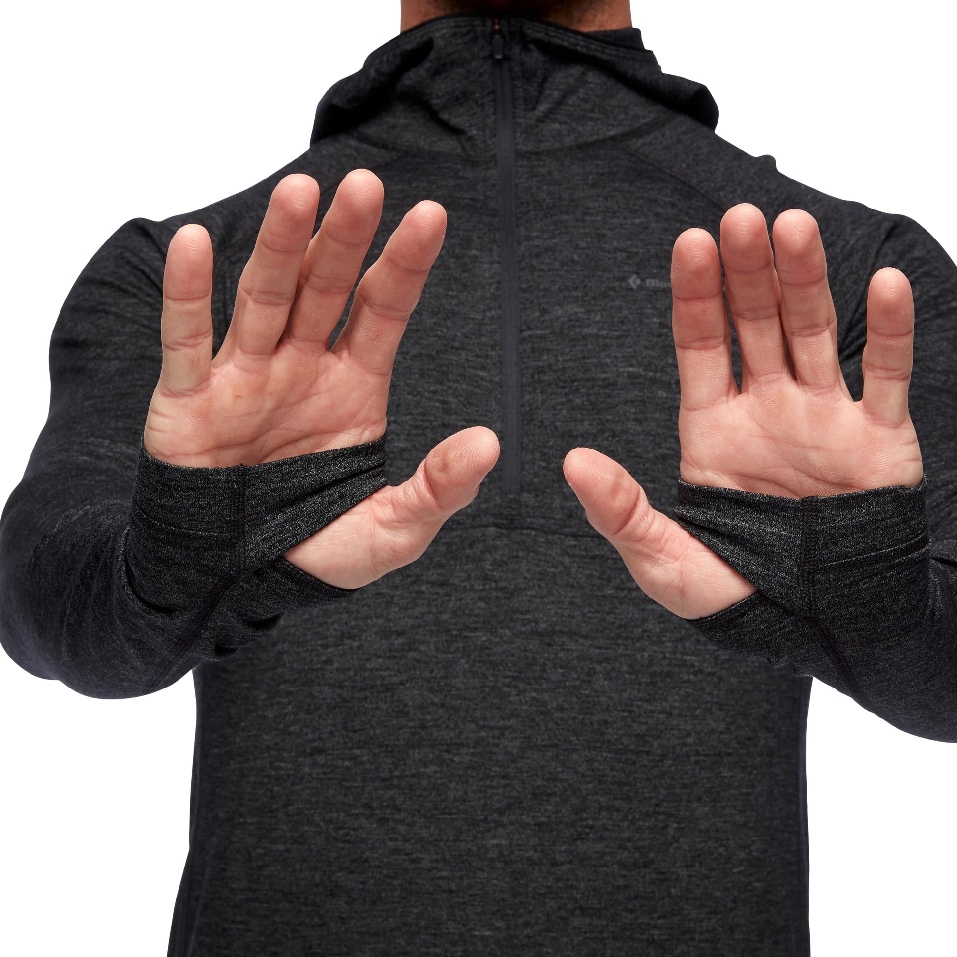 Men's Solution 150 Merino Baselayer Half Zip Hoody - Groupe Montagne Explore