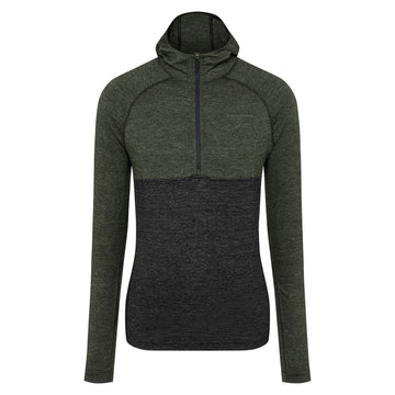 Men's Solution 150 Merino Baselayer Half Zip Hoody - Groupe Montagne Explore