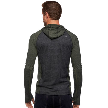 Men's Solution 150 Merino Baselayer Half Zip Hoody - Groupe Montagne Explore