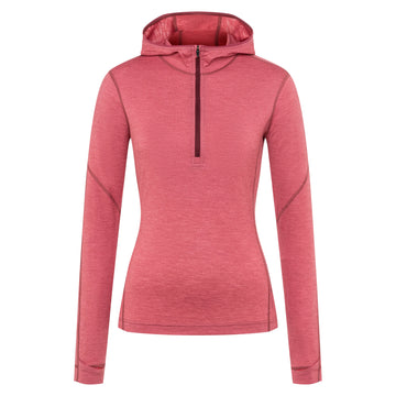 Women's Solution 150 Merino Baselayer Half Zip Hoody - Groupe Montagne Explore