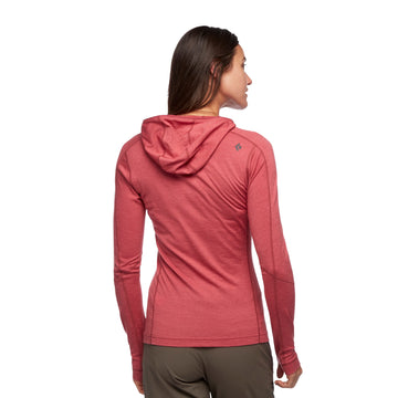 Women's Solution 150 Merino Baselayer Half Zip Hoody - Groupe Montagne Explore