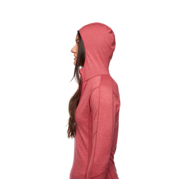 Women's Solution 150 Merino Baselayer Half Zip Hoody - Groupe Montagne Explore