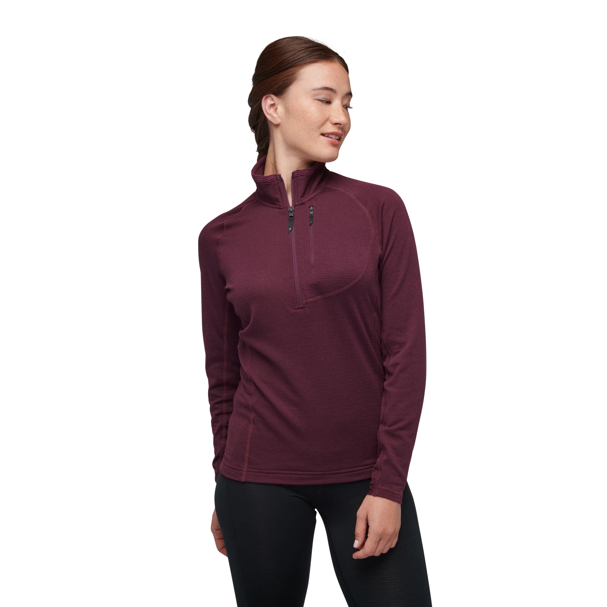 Women's Coefficient LT Quarter Zip Pullover - Groupe Montagne Explore