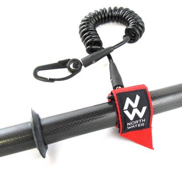 Coiled Paddle Leash - Groupe Montagne Explore