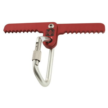 Window Rappel Anchor (Solid Verison) - Red - Groupe Montagne Explore