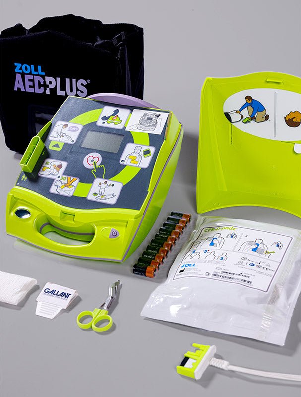 ZOLL AED Plus Defibrillator - Groupe Montagne Explore