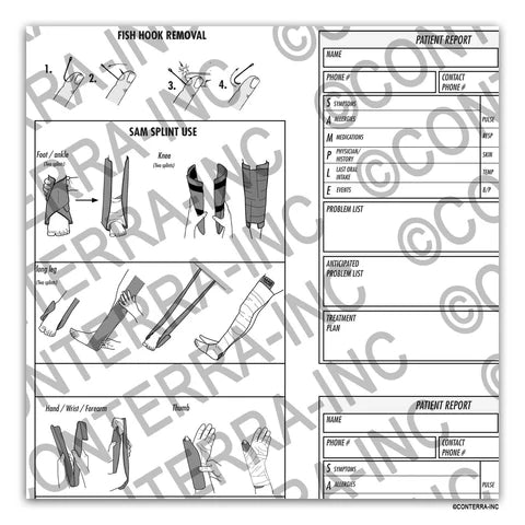 First Aid "At a Glance" Flowchart - Groupe Montagne Explore