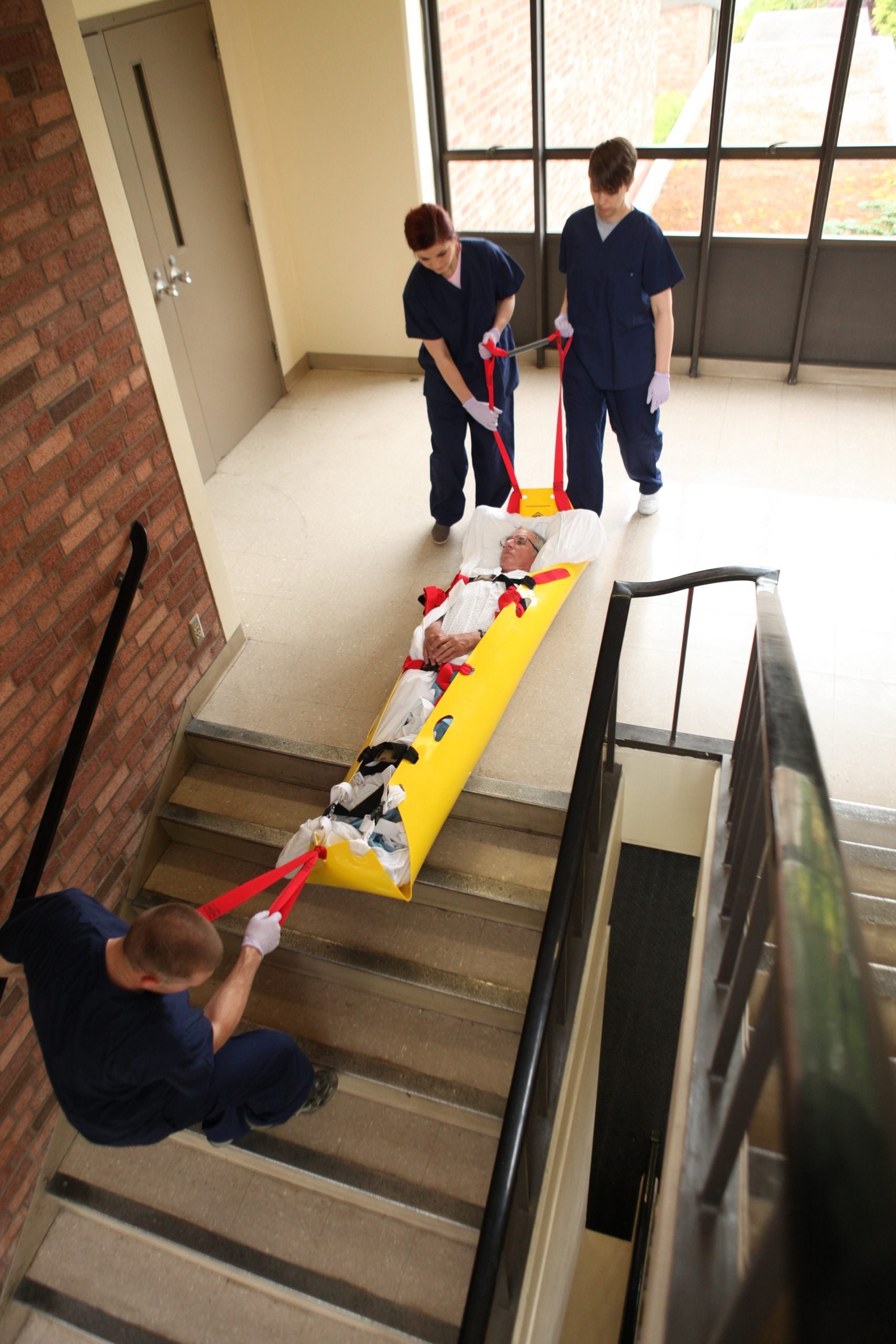 COMPLETE HMH SKED RESCUE SYSTEM with strap kit (Assembled & Rolled) - Groupe Montagne Explore