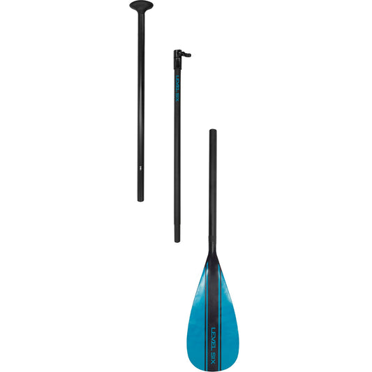 3 - Piece Aluminum SUP Paddle With Nylon Blade - Groupe Montagne Explore