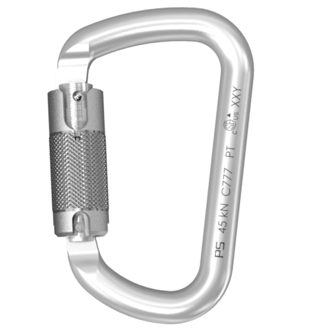 Pensafe D Carabiner (Triple Action Lock) - Groupe Montagne Explore