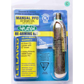 Inflatable PFD Manual Rearming Kit 33 g. 1/2" Thread - Groupe Montagne Explore