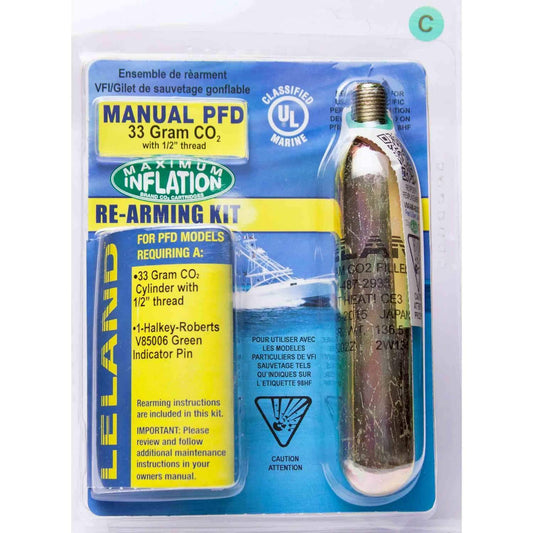 Inflatable PFD Manual Rearming Kit 33 g. 1/2" Thread - Groupe Montagne Explore