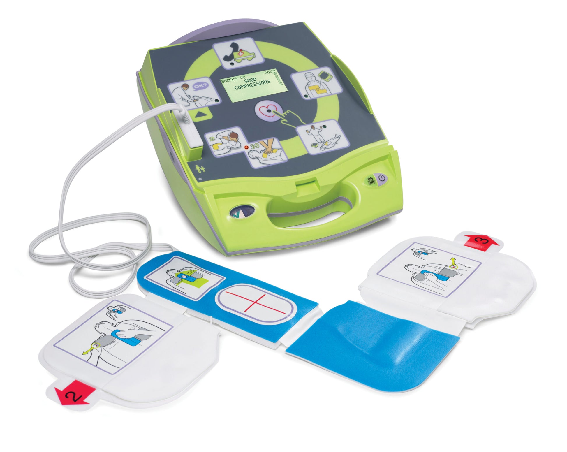 ZOLL AED Plus Defibrillator - Groupe Montagne Explore