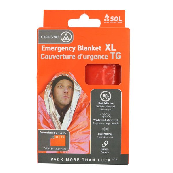 Emergency Blanket XL - Groupe Montagne Explore