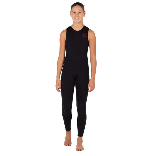 Youth Farmer John Neoprene Wetsuit - Groupe Montagne Explore