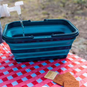 Adventure Ready Flat Pack Collapsible Sink - 16L