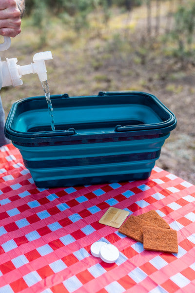Adventure Ready Flat Pack Collapsible Sink - 16L