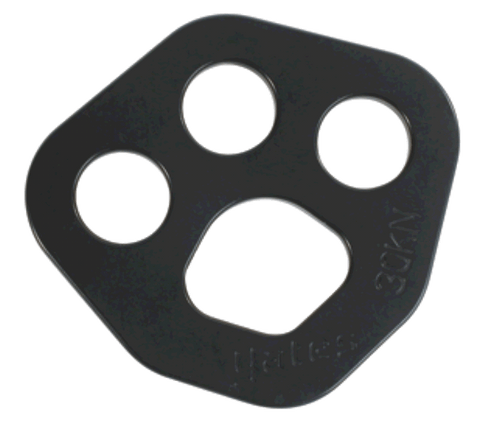 Yates - Wall Rigger Rigging Plate Black