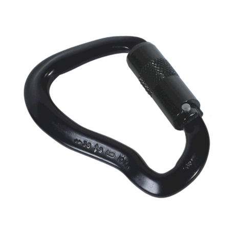 Yates - Gecko Twistlock Carabiner black