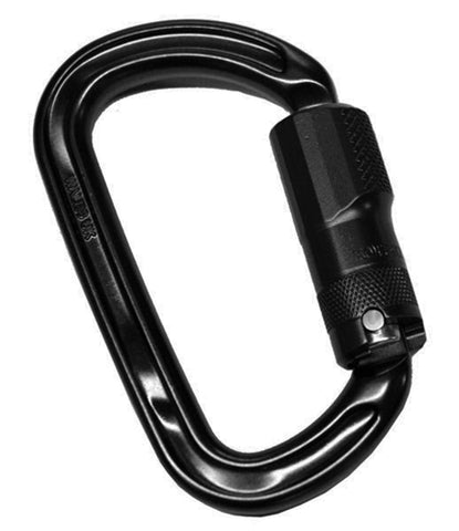 Yates - Yates Quicklock Carabiner, Black ANSI gate