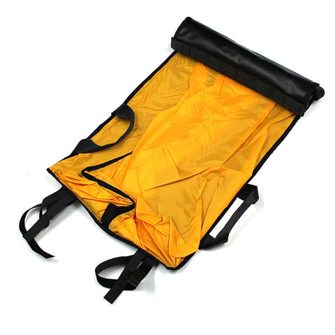 Traverse Rescue - Basket Stretcher Patient Cover with Zip & Handles, Black/Orange